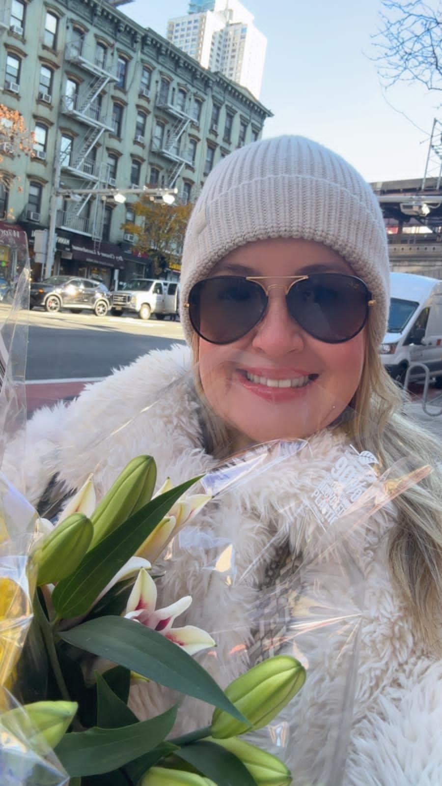 Cristiane Mattos em Nova York